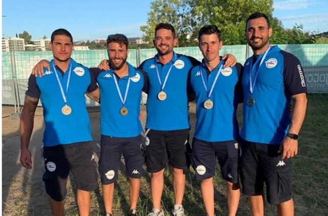 Medaglia di bronzo per i siracusani della canoa polo in Portogallo