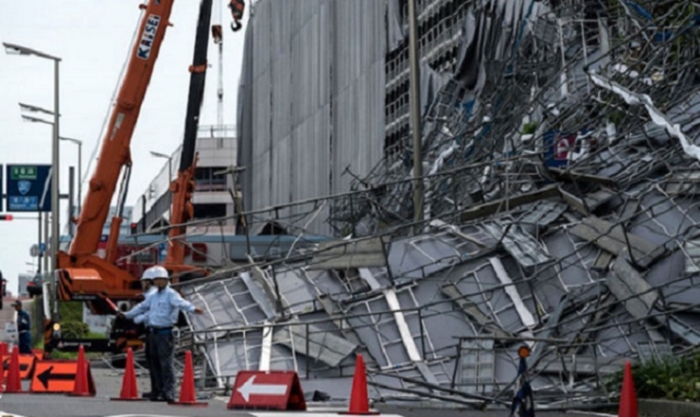 Tokyo, il passaggio del tifone Faxai fa una vittima e almeno 30 feriti