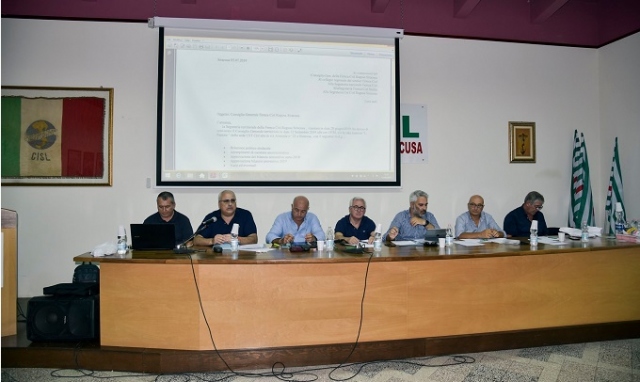 Siracusa, Consiglio generale della Femca Cisl sul rinnovo del contratto di lavoro