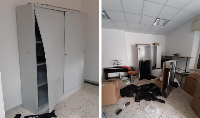 Noto, raid vandalico nella sede dell'Istituzione Musicale