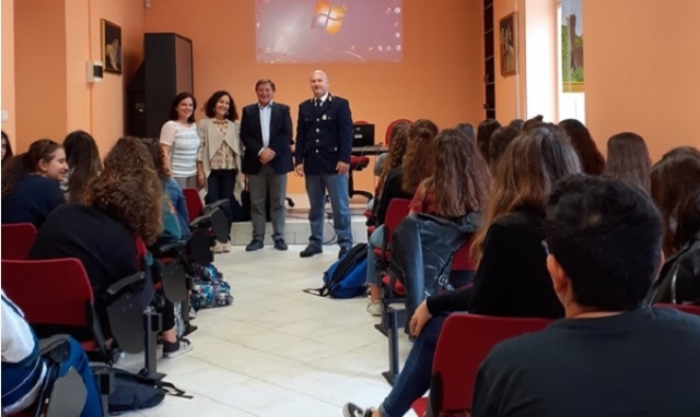 Siracusa, la Polizia incontra gli studenti del Quintiliano