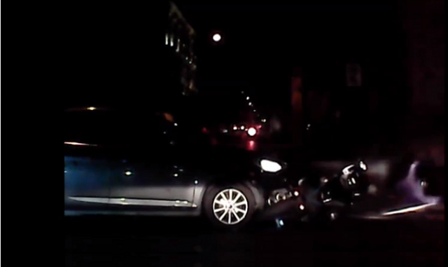 Siracusa, scontro auto-moto in via Malta. VIDEO DELL'IMPATTO
