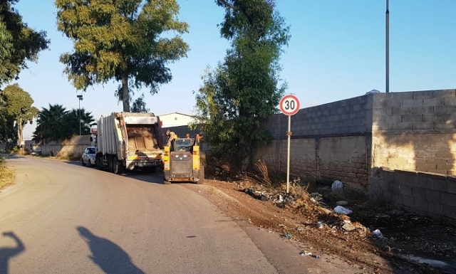 Siracusa, partita la pulizia straordinaria di Viale Pantanelli