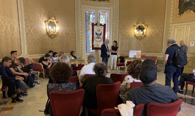 Noto, ricevuti a Palazzo Ducezio i vincitori del concorso internazionale “Giovani Idee 2018-2019”