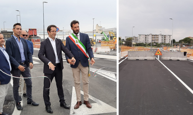 Siracusa, inaugurata la nuova rotonda di viale Santa Panagia: tra 6/8 mesi il completamento del collegamento con viale Scala Greca
