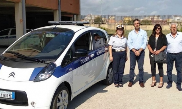 Avola, arrivano le auto elettriche per la Polizia municipale