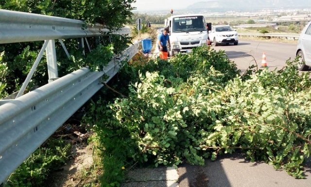 Siracusa, continuano le operazioni di diserbo a Targia