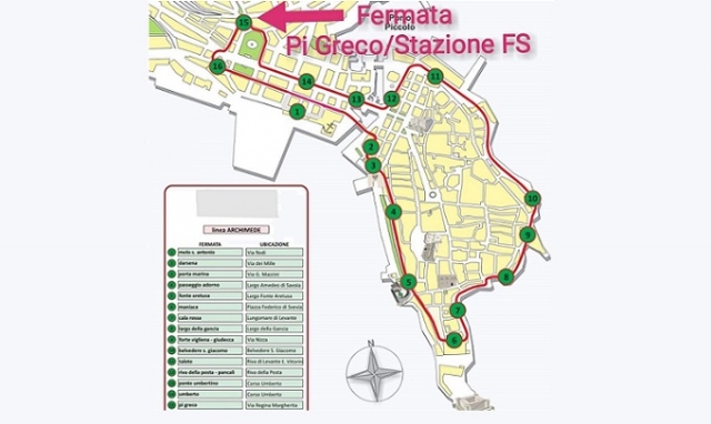 Siracusa, la linea Archimede per collegare la stazione ferroviaria a Ortigia