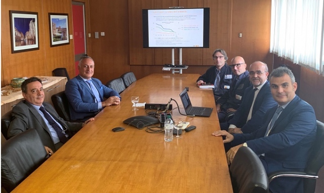 Augusta, il prefetto vicario, Romano in visita alla Sonatrach