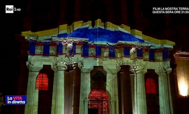 Siracusa, La vita in diretta augura buon compleanno alla Cattedrale. VIDEO