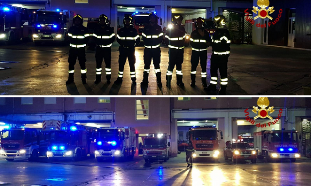 Siracusa rende omaggio ai Vigili del Fuoco morti durante un intervento in provincia di Alessandria. VIDEO
