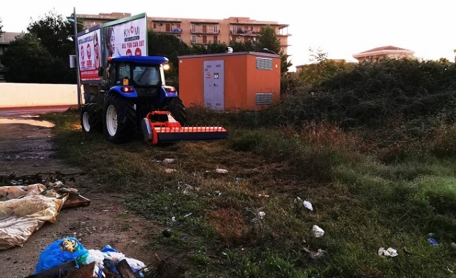 Siracusa, bonificato il parcheggio antistante l'ospedale Rizza