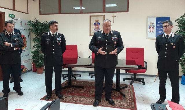 Siracusa, presentato il nuovo comandante del Reparto Operativo