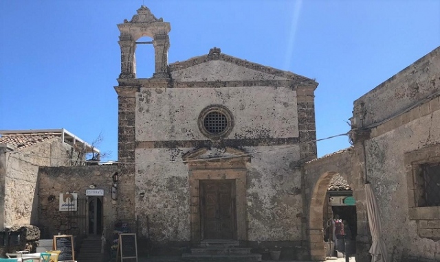 Al via il restauro della chiesetta sconsacrata di Marzamemi, diventerà Museo del Mare