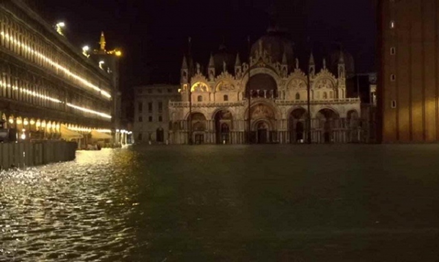 Venezia, peggiorano le previsioni: marea da 150 a 160 centimetri