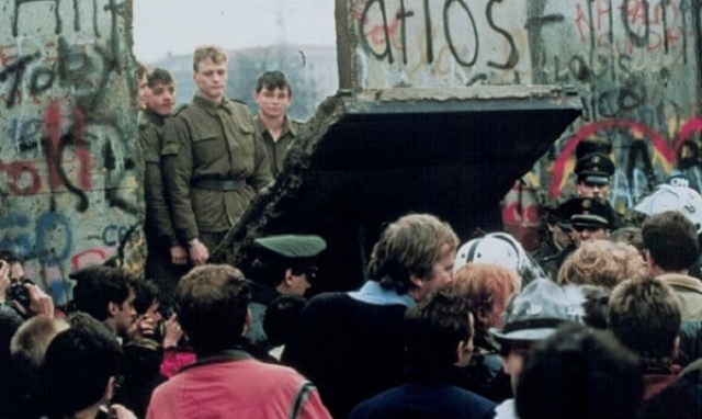 La notte del 9 novembre, la caduta del Muro di Berlino