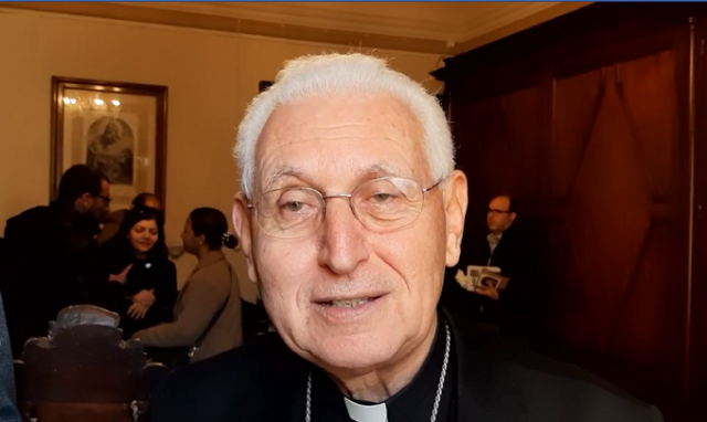 Siracusa, l'arcivescovo Pappalardo: "Sia per tutti un Natale di pace e di serenità"