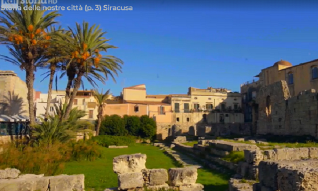 Storia delle nostre città, ieri Siracusa in onda su Rai storia. VIDEO