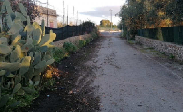 Siracusa, diserbo in zona Case Abela e via del pettirosso