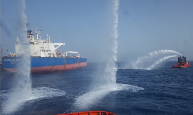 Siracusa, esercitazione antinquinamento, antincendio e di security nella Baia di Santa Panagia