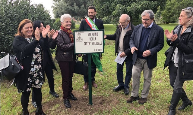 Siracusa, intitolazione dell'area superiore della Balza AKradina a "Giardino della Città solidale"