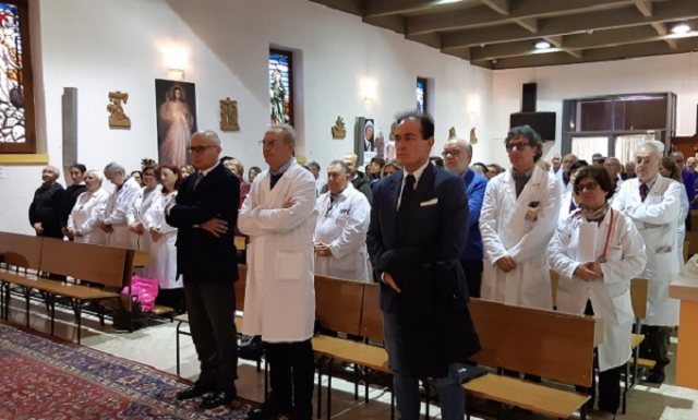 Siracusa, Santa Messa di Natale oggi nella cappella dell’ospedale Umberto I