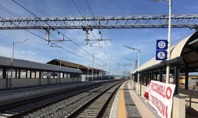 Lentini, stazione ferroviaria: visita inaugurale di Musumeci