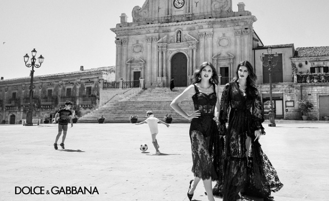 Palazzolo Acreide lo scenario per la nuova collezione di Dolce e Gabbana