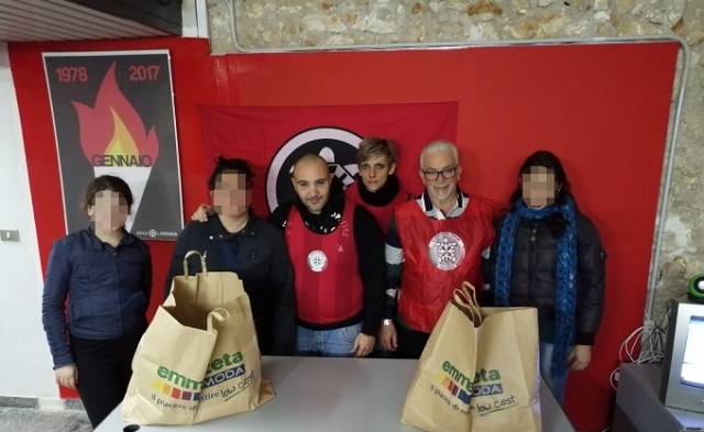 Siracusa, CasaPound raccoglie beni di prima necessità per le famiglia italiane in difficoltà