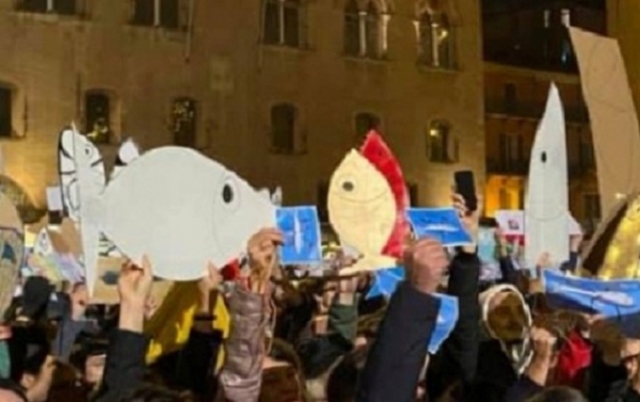 Anche le Sardine Siracusane scendono sabato in piazza