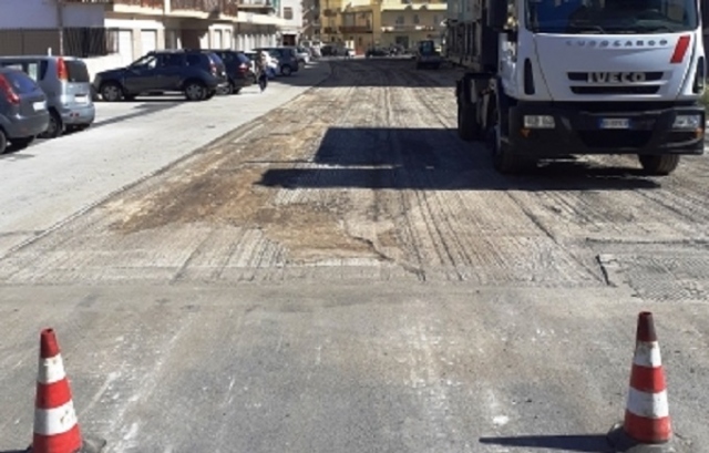 Siracusa, partito il rifacimento del manto stradale in via Luigi Doumontier