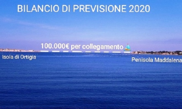 Siracusa, 100mila euro per il collegamento via mare Ortigia-Plemmirio