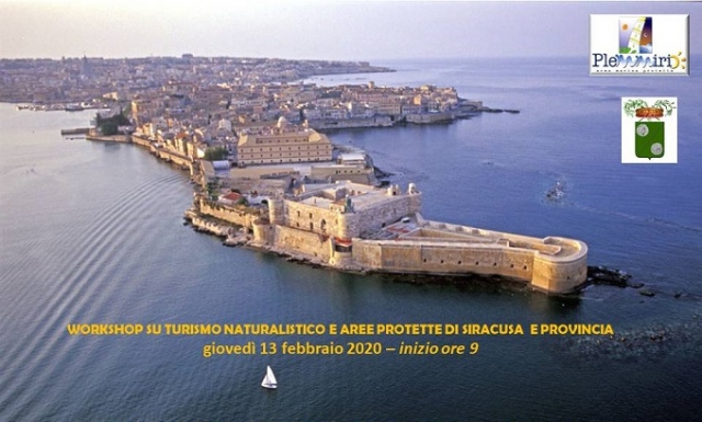 Domani un workshop su turismo naturalistico e Aree Protette di Siracusa e provincia
