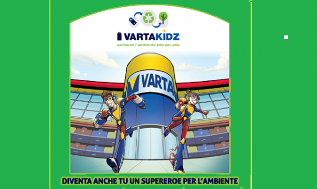 Parte la campagna “I VARTAKIDZ – Salviamo l’ambiente pila per pila”