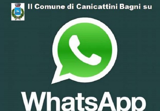 Canicattini Bagni, il Comune attiva WhatsApp per comunicare veloce con i cittadini 