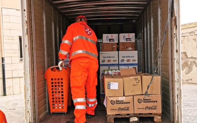 Siracusa, Coronavirus: distribuiti 850 pacchi spesa