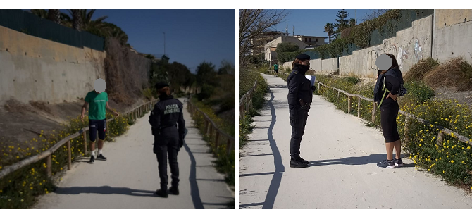 Siracusa, in barba alle regole anti contagio in tanti si recano alla pista ciclabile: controlli della municipale 1 Pista ciclabile interno articolo 0