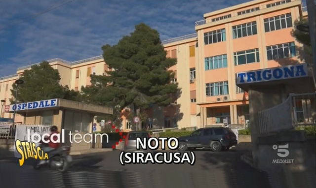Noto, la riconversione del Trigona in Ospedale Covid: il caso a "Striscia la notizia". IL VIDEO