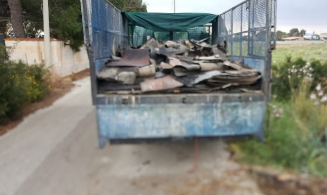Siracusa, rimossa discarica abusiva di rifiuti speciali in via Mallia