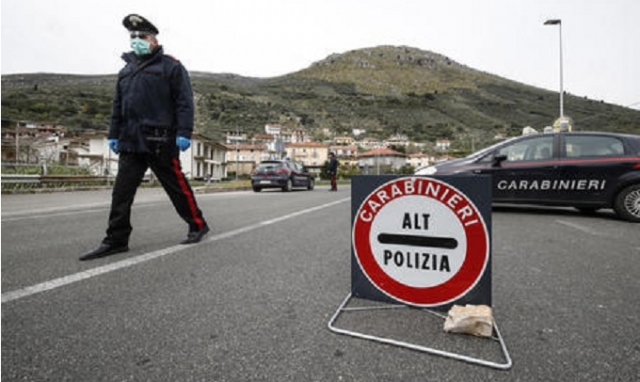 In vigore il nuovo decreto, prevede anche la chiusura delle frontiere