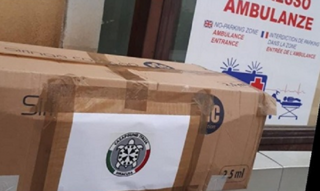 Siracusa, Casa Pound dona dispositivi di protezione all'ospedale Umberto I°