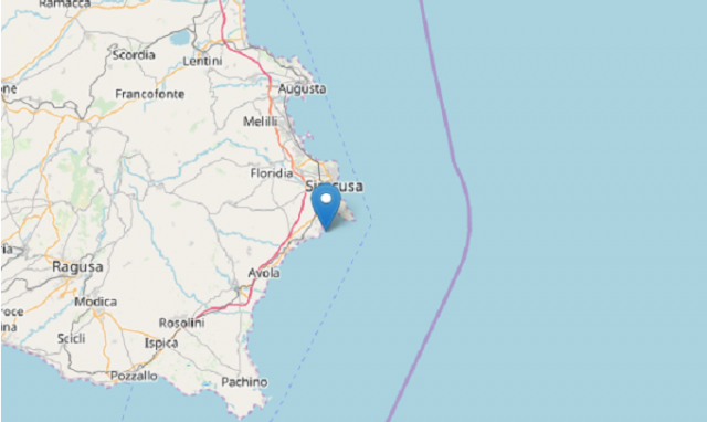 Siracusa, lieve scossa sismica: localizzata lungo la costa