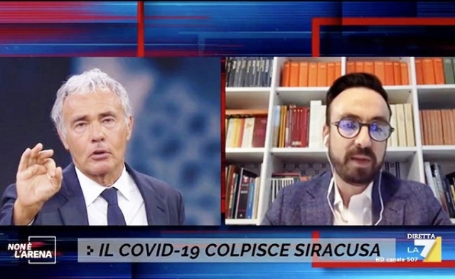 Siracusa, Coronavirus: questa sera su La7 la seconda puntata del caso Calogero Rizzuto e sanità in provincia