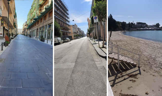 Siracusa, Ortigia e spiagge deserte: tutti a casa per Pasquetta
