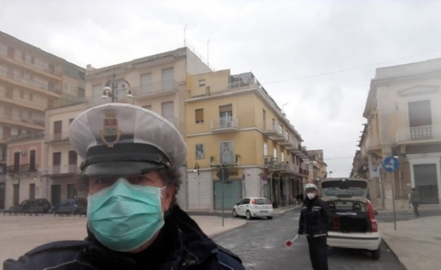Avola, contenimento sanitario: incremento dei vigili per una maggiore sicurezza