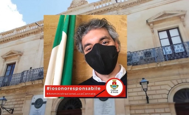 Avola, il sindaco Cannata lancia l'hashtag #iosonoresponsabile per la fase due