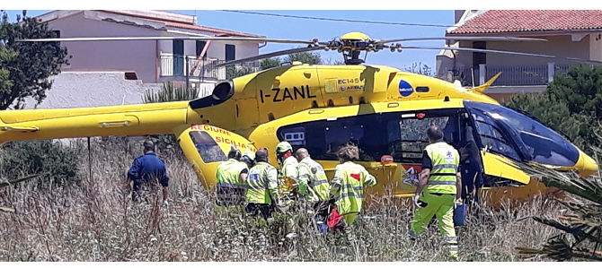 Elisoccorso ciclista