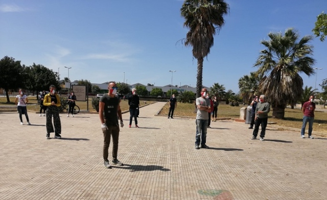 Mascherine Tricolori a Siracusa, una nuova protesta oggi in piazza