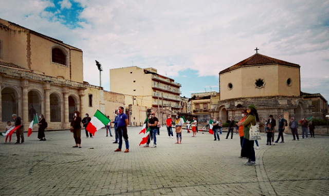 Mascherine Tricolori Siracusa