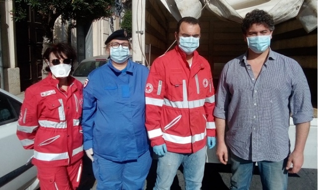 Siracusa, la Croce Rossa dona un grosso quantitativo di pasta alla Consulta Civica